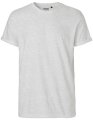 Heren T-shirt Neutral Roll Up O60012 As Grijs